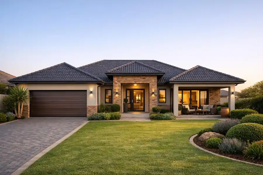 Completed family home